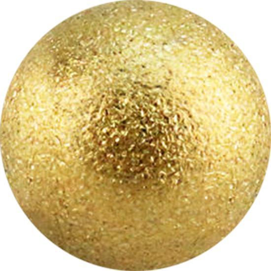 Immagine prodotto Star Piercing Microsfera placcata in oro maculata (senza ottone, Acciaio chirurgico 316L)