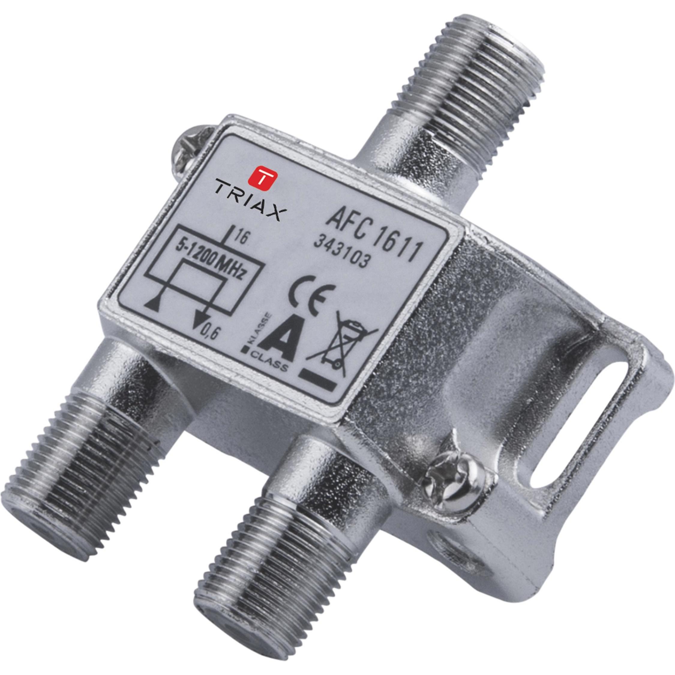 Thumbnail - Triax AFC 1611 RF-Signal (16 dB, Verteiler und Abzweiger), Antennenkabel