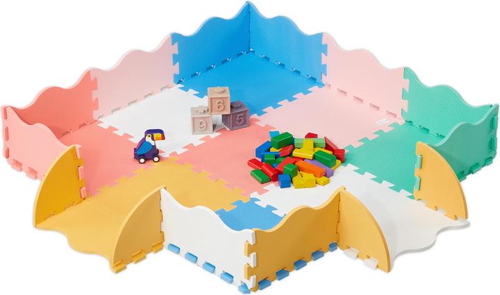 Image du produit Relaxdays 25x tapis de puzzle (30 x 30 x 1 cm)