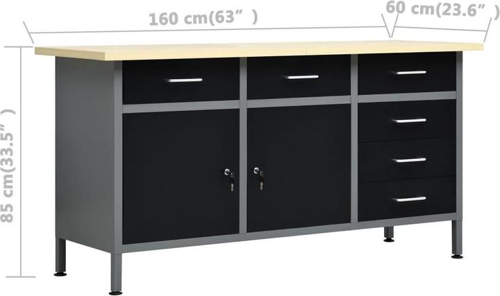 Immagine prodotto VidaXL Mara (60 cm, 160 cm)