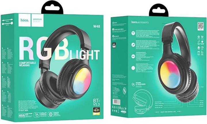 Image du produit Hoco W48 Focus, Schwarz (46 h, Sans fil)