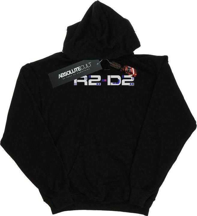 Produktbild Star Wars The Rise Of Skywalker R2D2 Text Logo Kapuzenpullover (XXL)