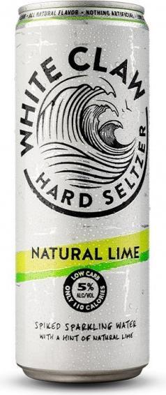 Actual product image White Claw Hard Seltzer Natural Lime box (24 x 35.5 cl)