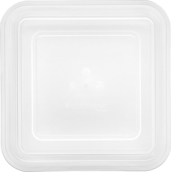 Immagine prodotto Schönwald Coperchio di plastica quadrato lattiginoso 12,4x12,4cm H3,2cm