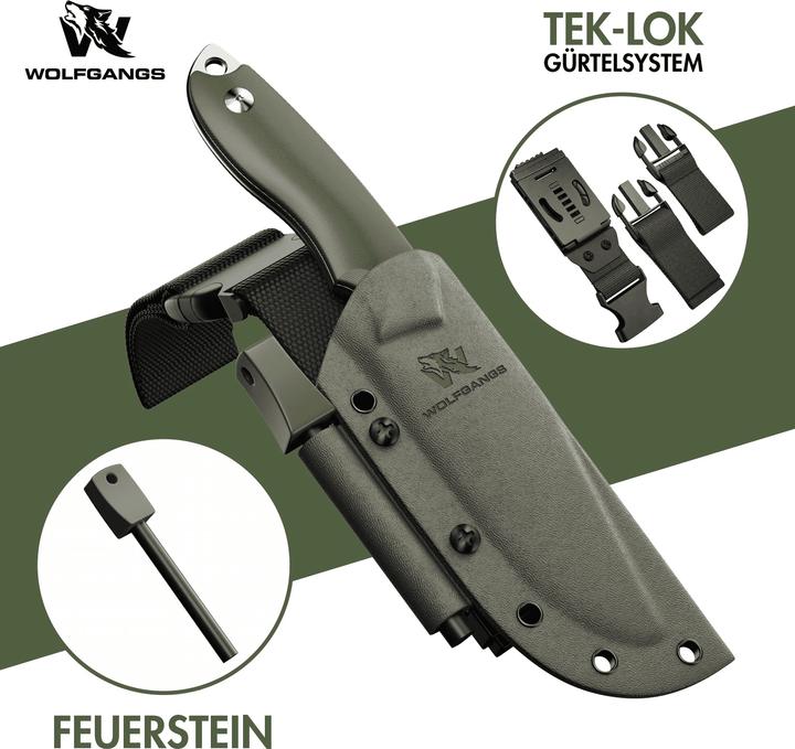 Actual product image Odenwolf AMBULO D2 Green Satin (11.80 cm)