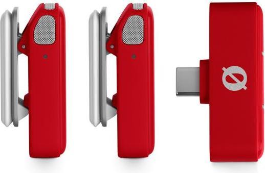 Produktbild RØDE Wireless Micro Drahtloses Mikrofon-System USB-C Rot