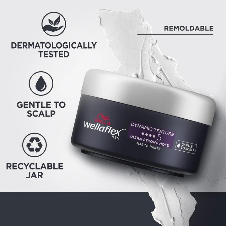 Produktbild Wella Wellaflex Herren Stylingpaste (Haarwachs, 75 ml)