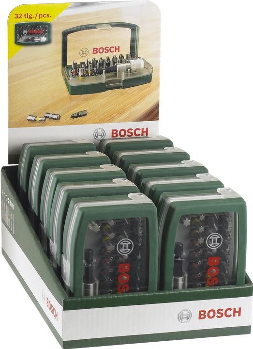 Actual product image Bosch Zubehör Screwdriver bit set with colour coding (Hexagonal)