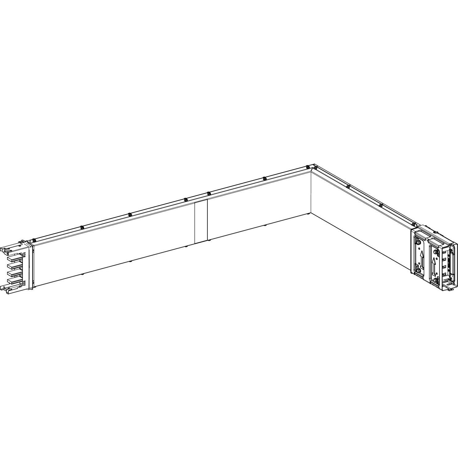 Schneider Electric SE KSC250DLC4CF Winkel 250 A HOCHK, Elektronikzubehör + Gehäuse, Weiss