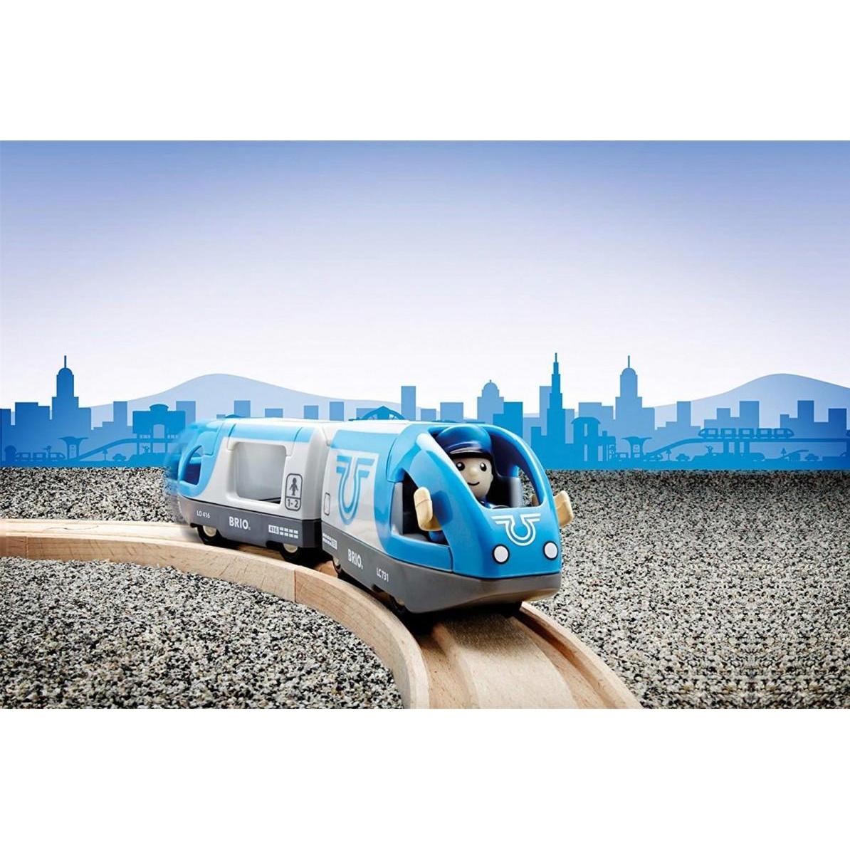 Thumbnail - Brio Blauer Reisezug