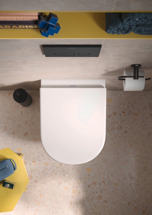 Immagine prodotto Duravit D-Code vaso sospeso Compact, lavabo, senza bordo, 370x480x360 mm, bianco lucido
