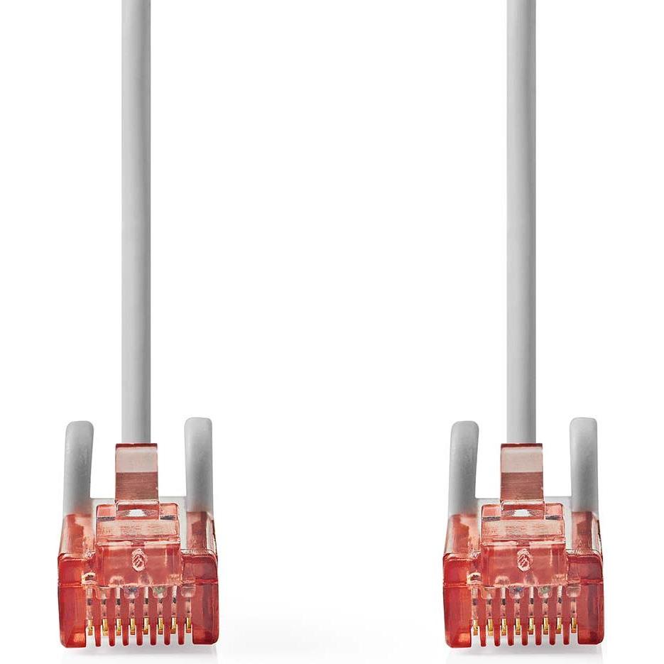 Thumbnail - Nedis CAT6-Netzwerkkabel - RJ45 Stecker - RJ45 Stecker - U/UTP - 0.25 m - Verbindung - Rund - PVC - (U/UTP, CAT6, 0.25 m...