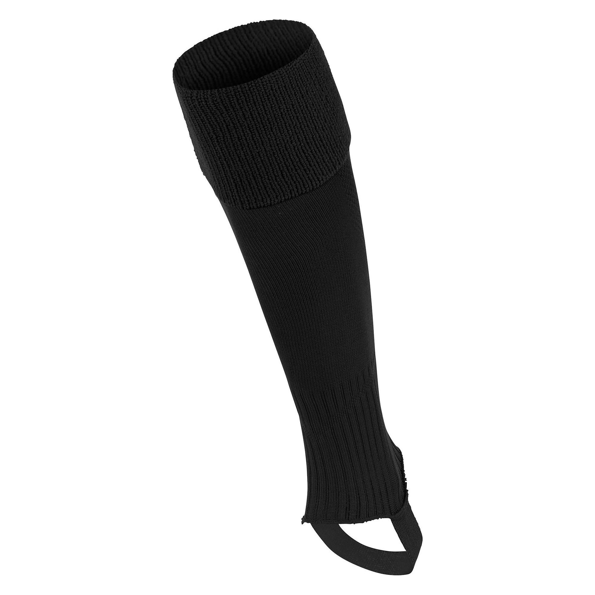 Stanno, Mädchen, Sportsocken, Uni Steg Stutzen (One Size), Schwarz