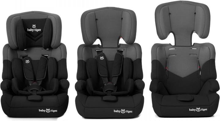 Produktbild Baby Tiger Car seat 9-36 kg Mali-grey