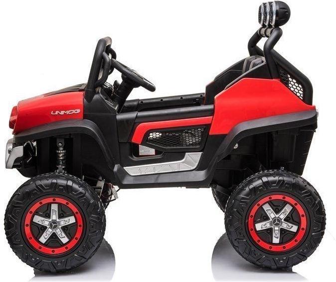 Actual product image Lean Toys Children's electric SUV Mercedes Unimog S, red