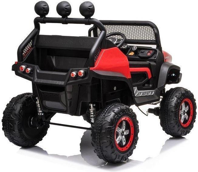 Actual product image Lean Toys Children's electric SUV Mercedes Unimog S, red