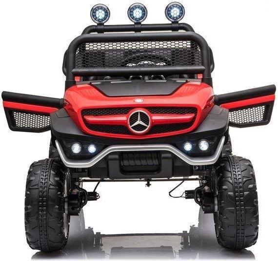 Actual product image Lean Toys Children's electric SUV Mercedes Unimog S, red