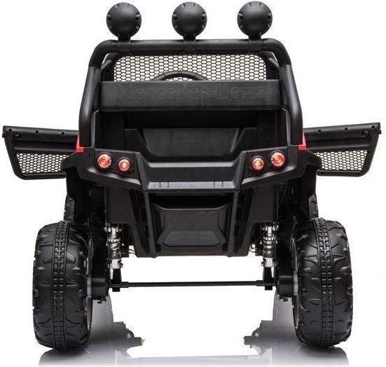 Actual product image Lean Toys Children's electric SUV Mercedes Unimog S, red
