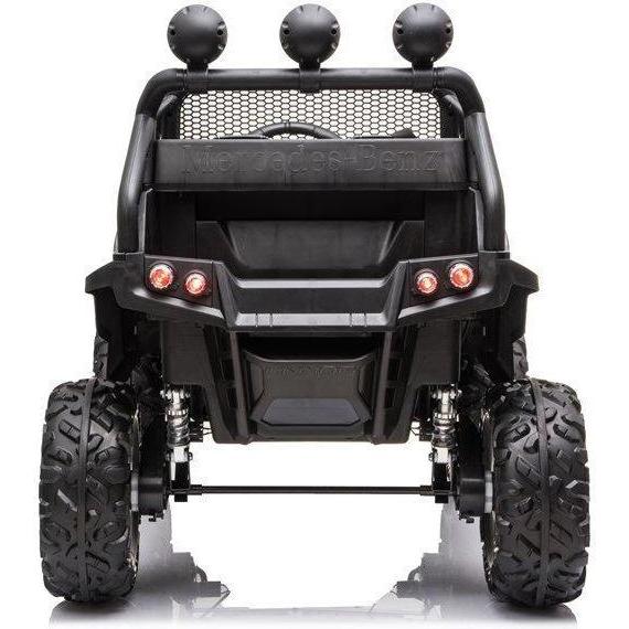 Thumbnail - Lean Toys Children's electric SUV Mercedes Unimog S, black lacquered