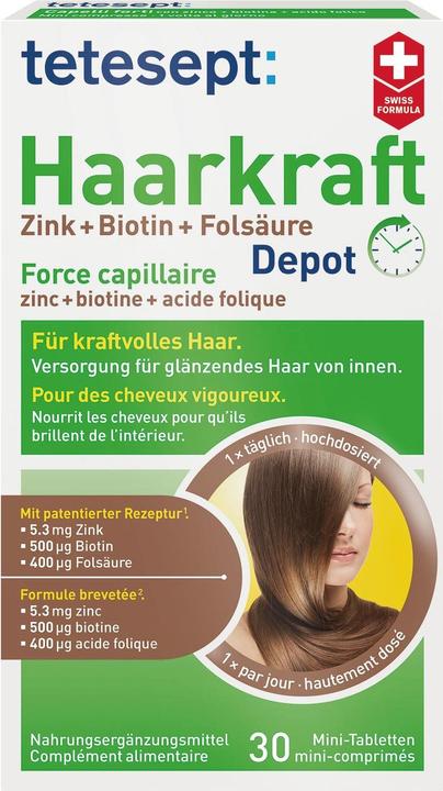 Produktbild Tetesept Haarkraft (30 Stk., Tabletten, 7.50 g)