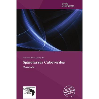 Spinotarsus Caboverdus, Fachbücher von Ferdinand M. Quincy