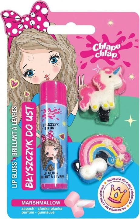 Immagine prodotto Chlapu Chlap Splap Splap Schiuma Lucidalabbra + 2 forcine (Crema per le labbra)