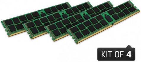 Kingston Memory DDR4 32GB Kit 2400MHz ECC-R (4 x 8GB, 2400 MHz, DDR4-RAM, DIMM)