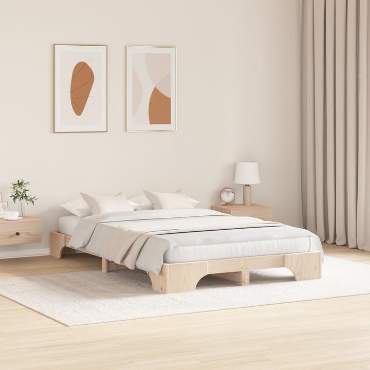 Actual product image vidaXL Bettrahmen (135 x 190 cm)