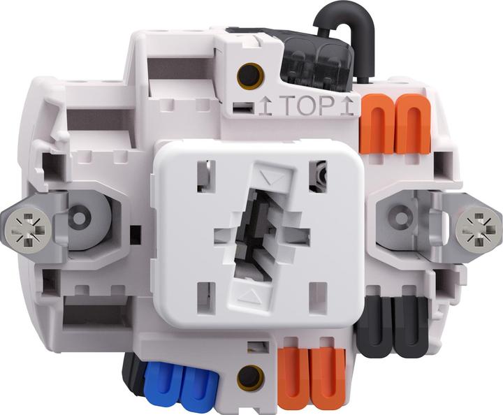 Actual product image Feller Pressure switch with LED white KS / Sch 3