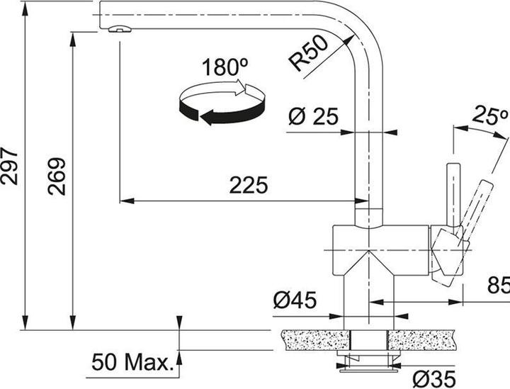 Produktbild Franke Atlas Neo Sensor