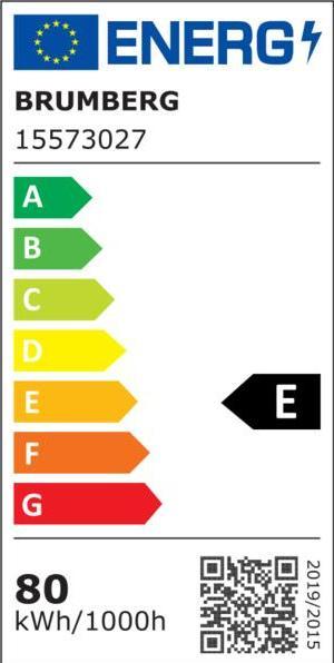 Energy Label Brumberg 15573027 (White, 500 cm)