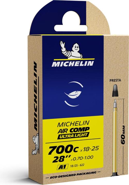 Actual product image Michelin Aircomp Ultra Light (Presta (SV), 28", 60 mm)