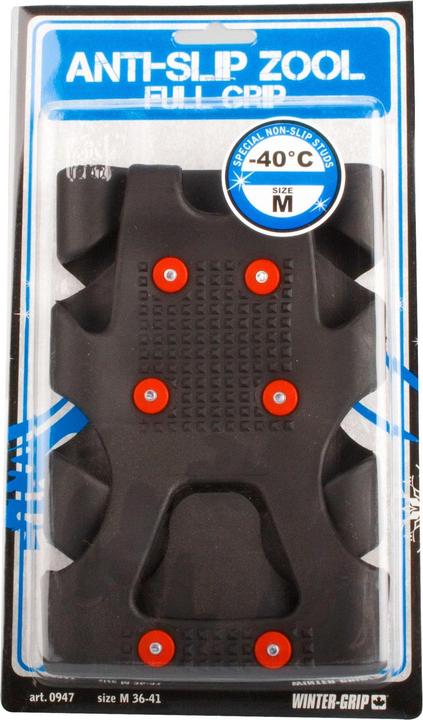 Produktbild Winter-grip Schuhspikes, schwarz/rot, 39-45