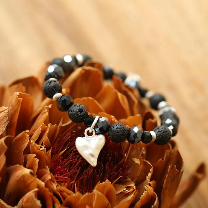 Immagine prodotto Andreani Bracciale (8 cm, Pietra lavica)