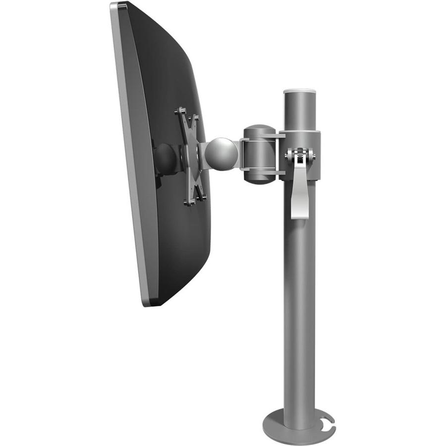 Thumbnail - Dataflex Viewmate (Tisch, 24"), Monitor Halterung, Silber