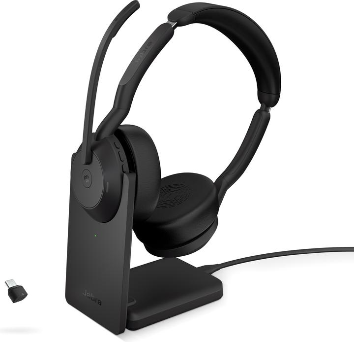Actual product image Jabra Evolve2 55 (Wireless, USB-C)