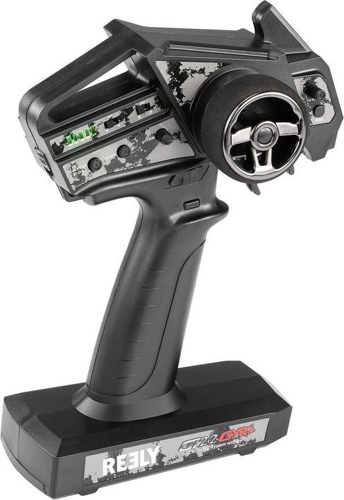 Actual product image Reely Thor Black Brushed 1:10 RC model car electric monster truck all-wheel drive (4WD) 100% RtR 2.4 (RTR Ready-to-Run)