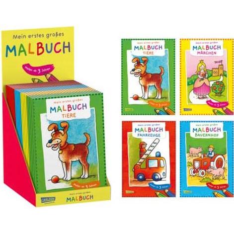 Thumbnail - Mein erstes grosses Malbuch: Bauernhof: Malen ab 3 Jahren, Kinderbücher von Eva Muszynski