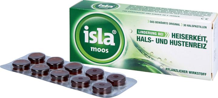 Produktbild Isla moos Halspastillen, 30 St. Pastillen (30 Stück)