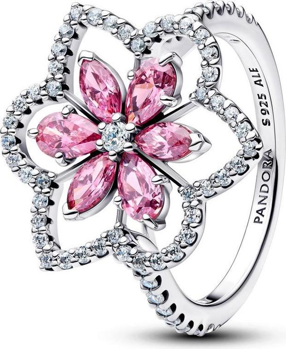 Produktbild Pandora Doppelte Blume Cocktailring (54)