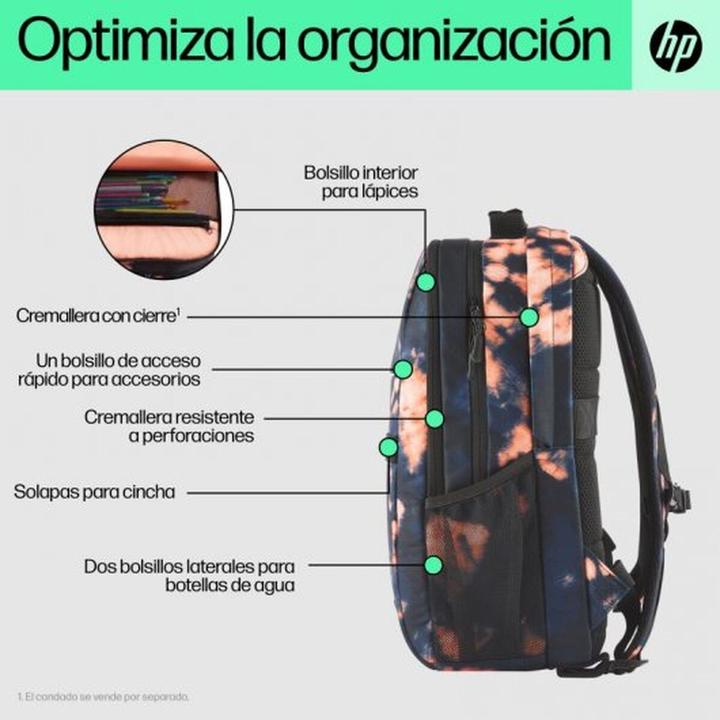 Actual product image HP Campus XL Tie dye Backpack (P) (20 l)