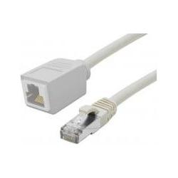 Générique Cat6a S/Ftp Extension Patch Cord Grey 10m (S/FTP, CAT6, 10 m), Netzwerkkabel