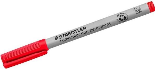 Produktbild Staedtler Lumocolor non-permanent (Rot, 1 mm, 10 x)