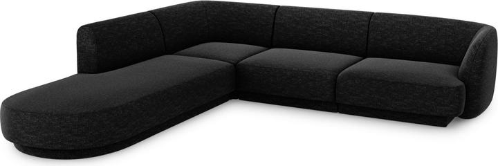 Image du produit Micadoni Canapé D'Angle Gauche, "Miley", 6 Places, 255x248x70Fabriqué en Europe (Canapé d'angle)