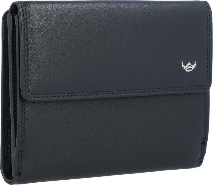 Actual product image Golden Head Polo wallet RFID leather 12 cm