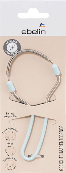 Actual product image dm ebelin Gesichtshaarentferner