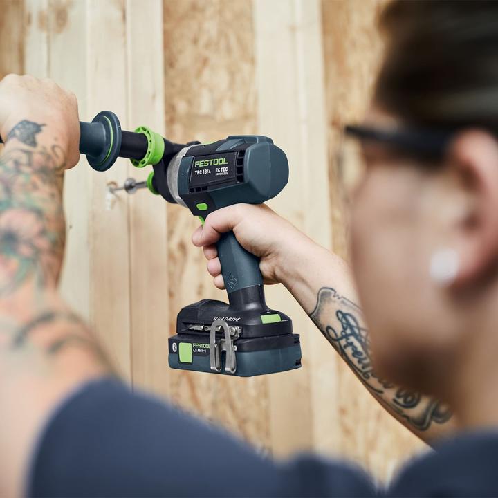 Actual product image Festool Battery-powered impact drill TPC 18/4 I-Basic-Set
