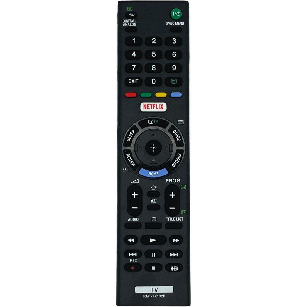Azurano Fernbedienung für SONY RMT-TX102D, 1-492-965-11 für SONY Bravia LED SmartTV, Direkttaste für Netf (Gerätespezifi...