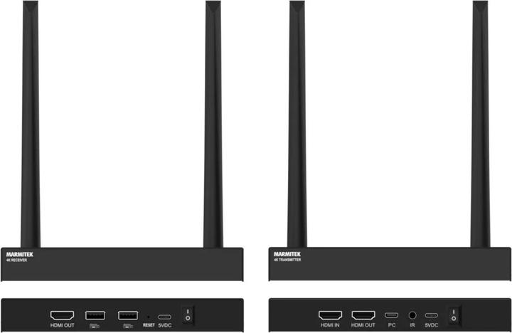 Immagine prodotto Marmitek TV Anywhere Wireless 4K (50 m, HDR, HDMI 1, HDCP)