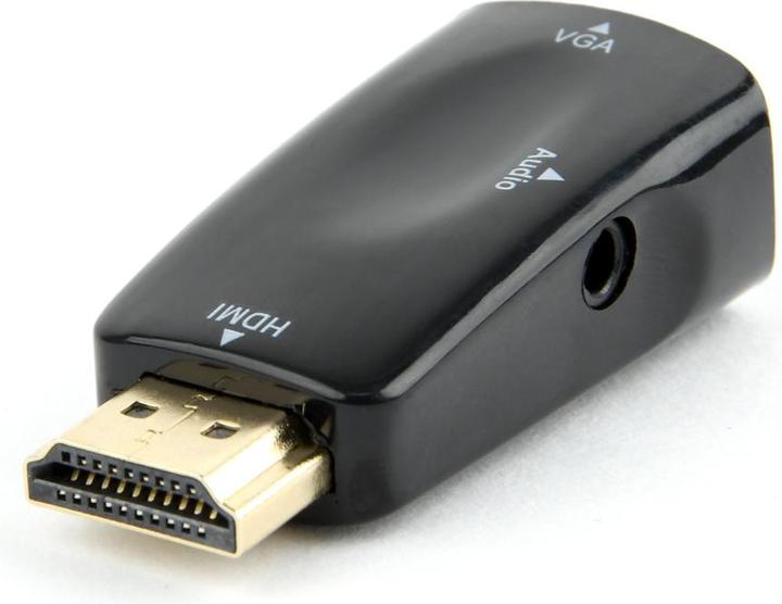 Actual product image Gembird I/O ADAPTER HDMI TO VGA/BLIST AB-HDMI-VGA-02 (HDMI, 4.40 cm)